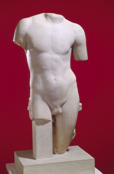 Torso of a young man, from Glanum by Greek